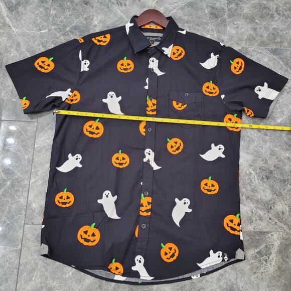 Two Matching Shirts Set. Pumpkins and Ghosts. S and L. - Picture 9 of 9